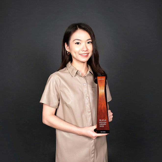 Poh Yun Ru es una diseadora de productos con conciencia social que aspira a crear un impacto positivo en la sociedad mejorando las vidas de los dems. 