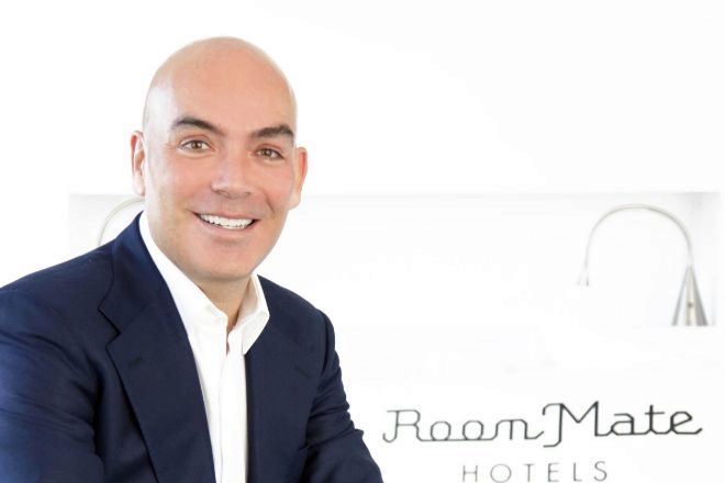 Kike Sarasola, es el CEO de Room Mate.