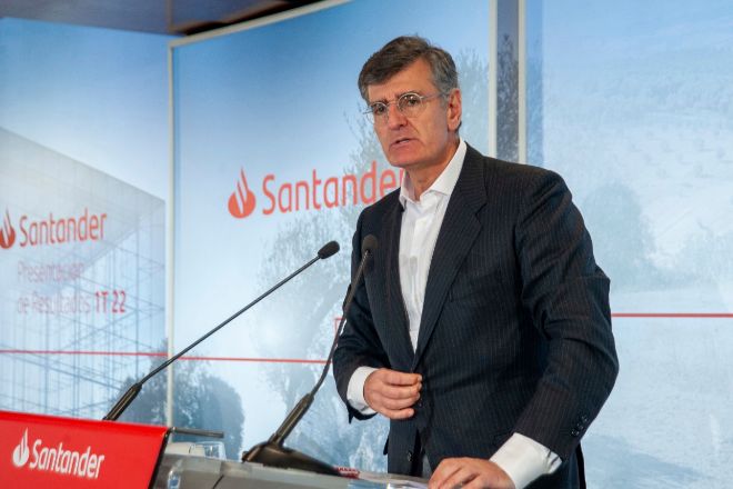 José García Cantera, director financiero de Santander.