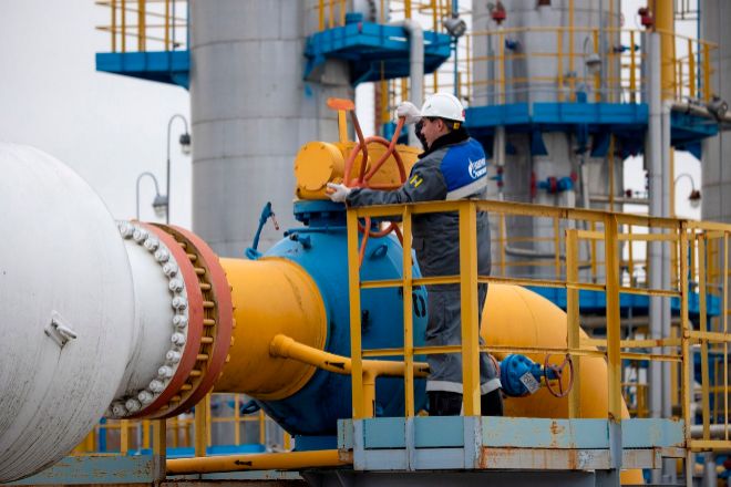 Instalaciones del gigante ruso del gas Gazprom