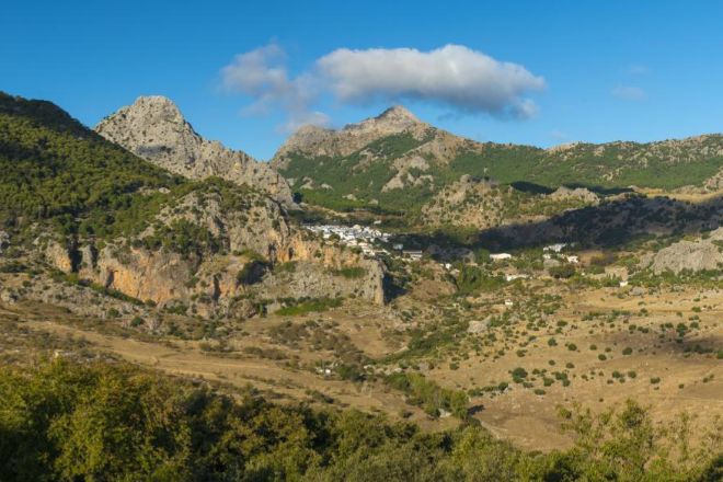 Vista panorámica de la Sierra de Grazalema, que cumple 45 años como Reserva de la Biosfera.