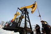 Pozo petrolífero en Rusia