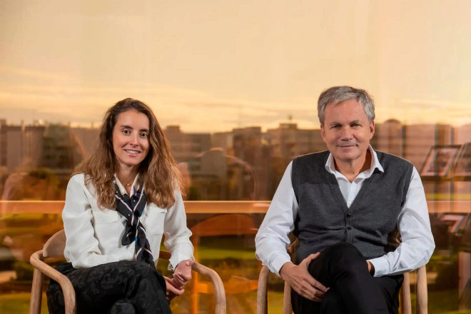 Yasmina Fage y Martín Varsavsky, socios de Goggo Network y promotores de Levere Holdings.
