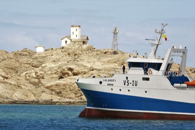 El buque 'Lalandii 1' de Nueva Pescanova que faena en Namibia