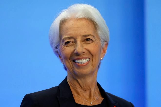 Christine Lagarde es la presidenta del Banco Central Europeo.