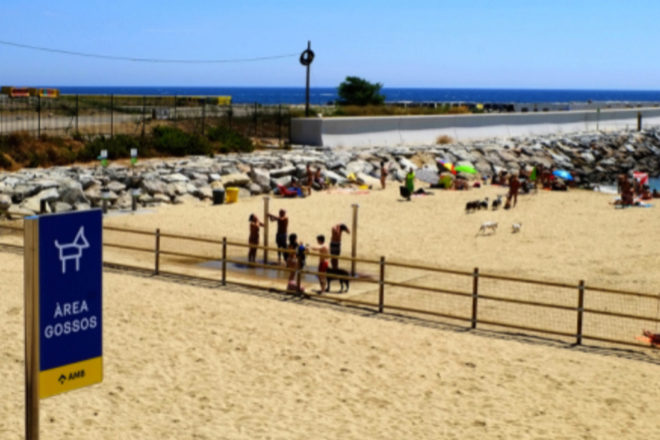 Playa de Llevant, Barcelona. 