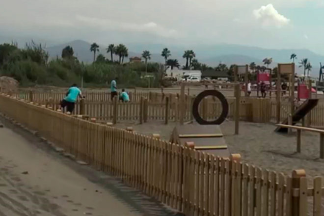 Playa de Torre del Mar.