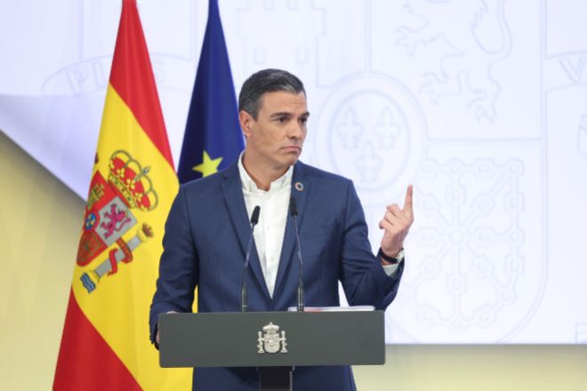 El presidente del Gobierno,Pedro Sánchez,.