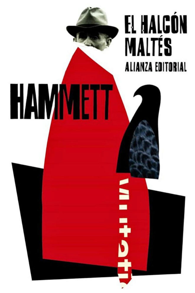 El halcón maltés, de Dashiell Hammett (Alianza editorial).