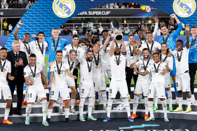 Supercopa de Europa - Real Madrid - Eintracht - Benzema - Alaba