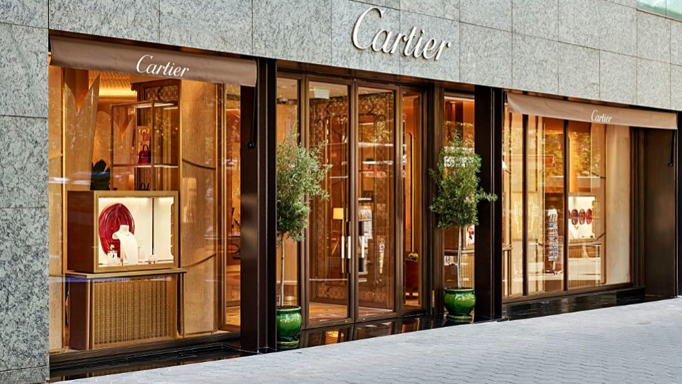 La nueva boutique de Cartier en Barcelona.