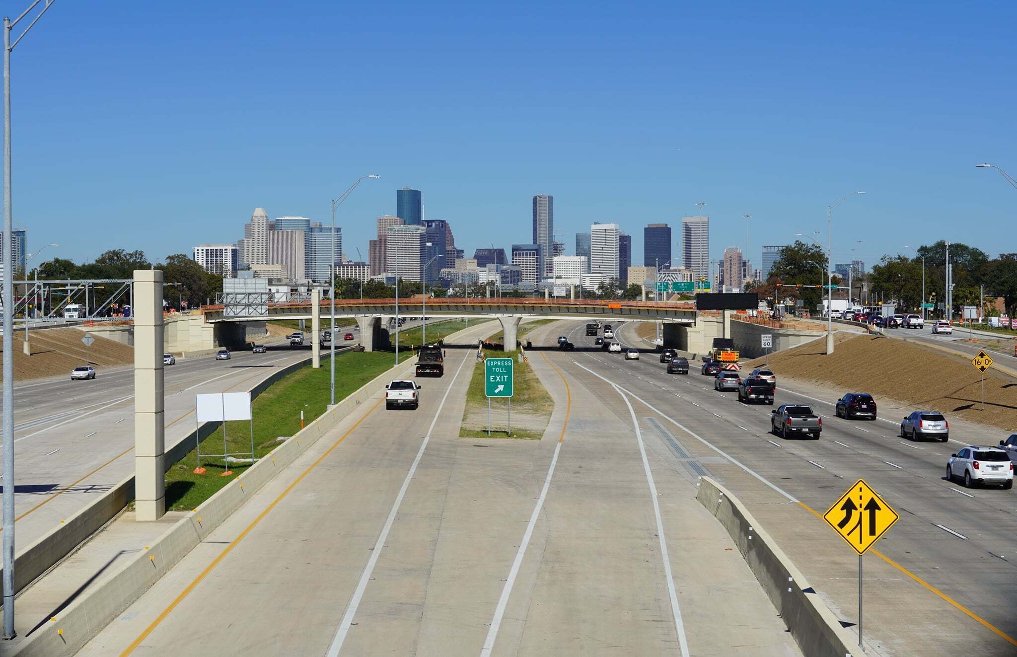 Autopista SH-288 en Houston, Texas, gestionada por ACS y Abertis.