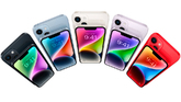 Los diferentes colores del iPhone 14, el nuevo modelo de smartphone de...