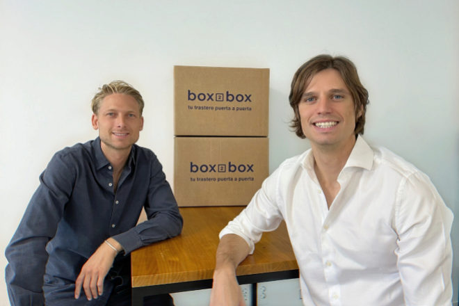 Sander van Steijn y Guillaume Jorquera, fundadores de Box2box.