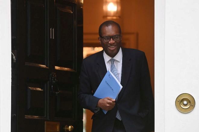 Kwasi Kwarteng, ministro de Finanzas de Reino Unido.