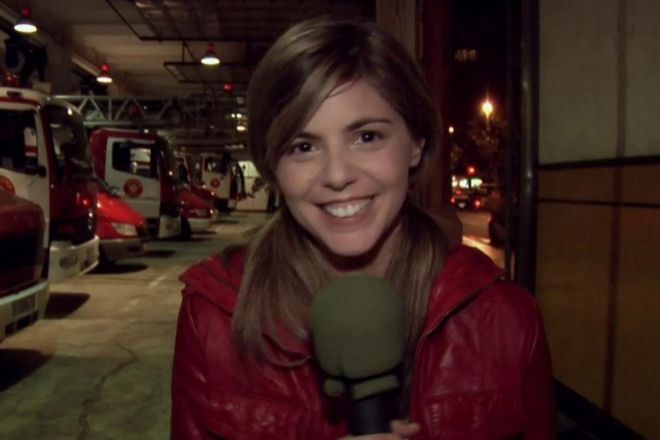 El personaje de la reportera ngela Vidal al comienzo de "REC".