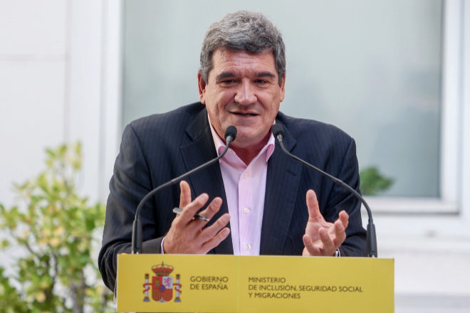 El ministro de Inclusión, Seguridad Social y Migraciones, José LuisEscrivá.