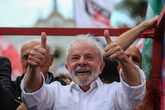 Lula da Silva, favorito para volver a ser presidente de Brasil.
