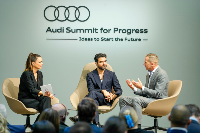 Mnica Carrillo - Adam Baidawi - Henrik Wenders - Audi Summit For Progress