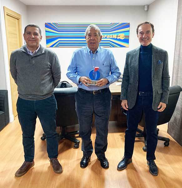 Juan Martnez Luque, Mariano Sanz Martnez y Carlos Martnez Lpez, Fundadores de la empresa
