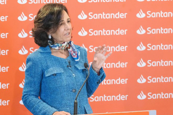 Ana Botín es presidenta del Banco Santander y también de la patronal europea EBF.