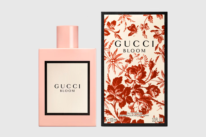 Gucci Bloom de Gucci, el perfume favorito de Dakota Johnson.