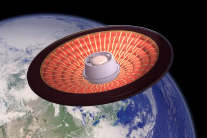 La NASA prueba con éxito el escudo térmico hinchable Loftid para llevar astronautas a Marte