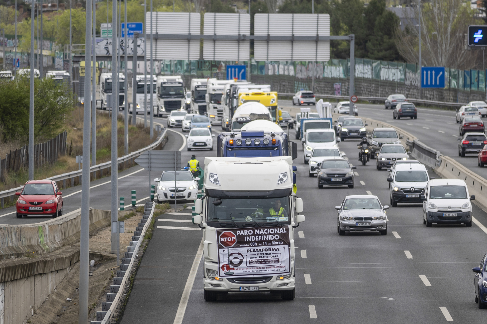 600 millones cada día: la factura de la huelga de transportistas que arranca este lunes