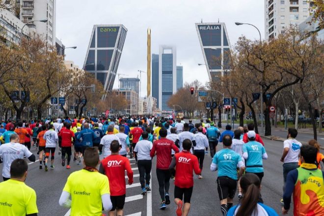 KLM La Carrera de las Empresas llenará de running el corazón financiero de Madrid el 18 de diciembre