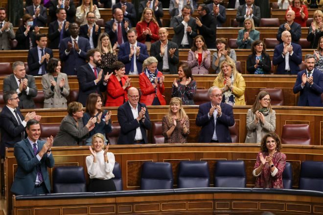 Sánchez ata la legislatura al lograr el aval del Congreso al Presupuesto y su plan fiscal