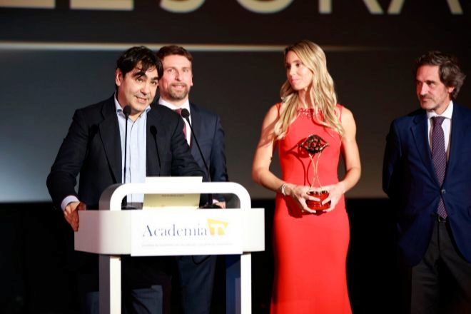 Miguel Toral, Ricardo Cabornero (Amazon Prime Video), Maribel Nadal (Rafa Nadal Academy) e Ignacio Fernández Vega ( Movistar).