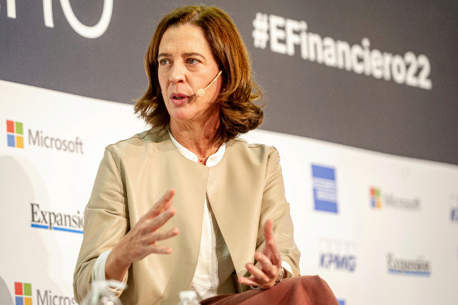 Alejandra Kindelan, presidenta de la Asociación Española de Banca (AEB).