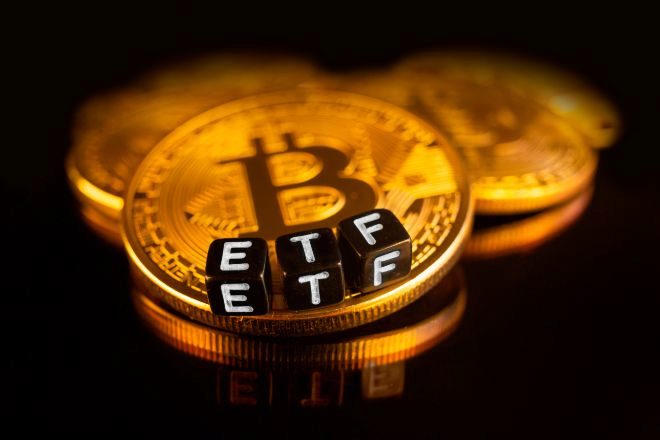 Montaje sobre ETF del bitcoin