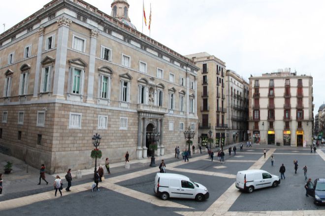 El Palau de la Generalitat, en una imagen de archivo.