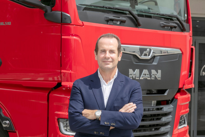 Stéphane de Creisquer, director general de MAN Truck & Bus Iberia.