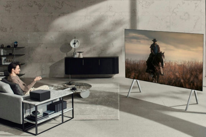 LG Signature OLED M. Se trata de la primera televisiónOLED sin cables del mundo. Llegará al mercadoen la segunda mitad de 2023.
