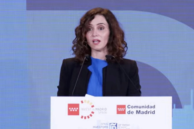 Ayuso lanza una deducción del 20% en el IRPF para residentes en el exterior que «vengan a vivir a Madrid e inviertan su patrimonio»