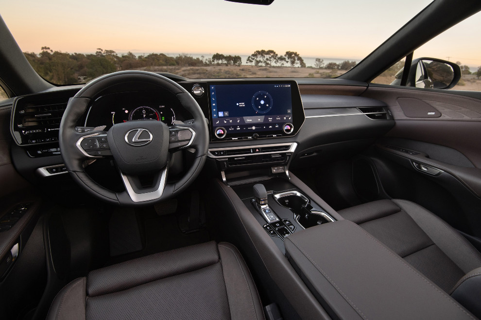 Lexus RX - Pantalla tctil - Diseo interior - Equipamiento