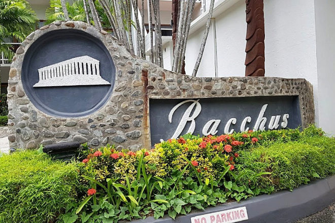 Restaurante Bacchus. En Papúa Nueva Guinea
