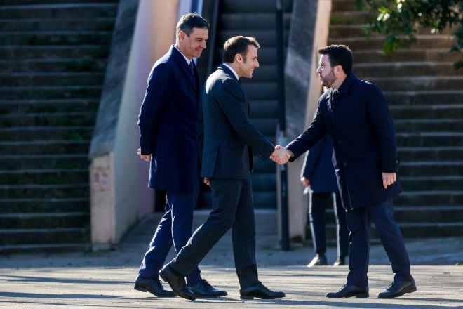 Aragonès, a Sánchez durante la cumbre: «El ‘procés’ no se ha acabado’