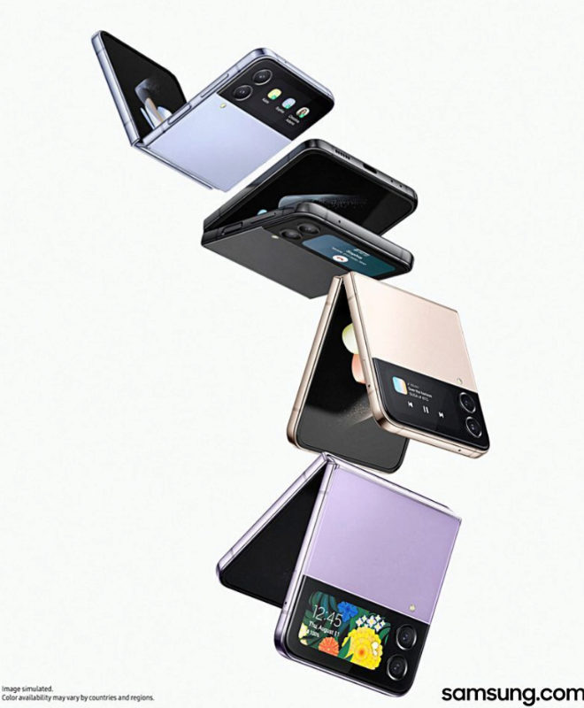 Galaxy Z Flip4 5G, de Samsung.