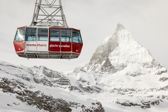 Viaje. Esquiar en la estación suiza de Zermatt es una experiencia única a los pies del mítico Cervino.