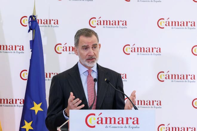 Apoyo explícito del Rey «al trabajo de los empresarios»