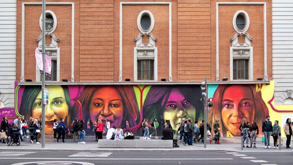 Obras de Arte Urbano (grafiti) en Madrid