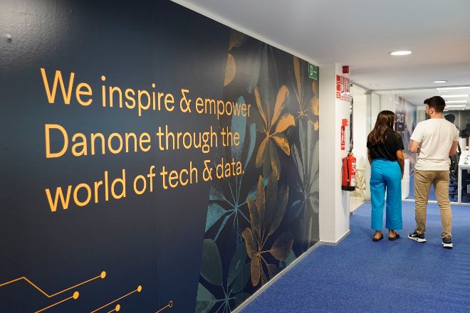 Danone abrió el año pasado un centro tecnológico en sus oficinas de Barcelona.