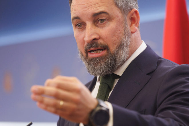 Abascal defiende que su moción busca «retratar» al «peor Gobierno de nuestra historia»