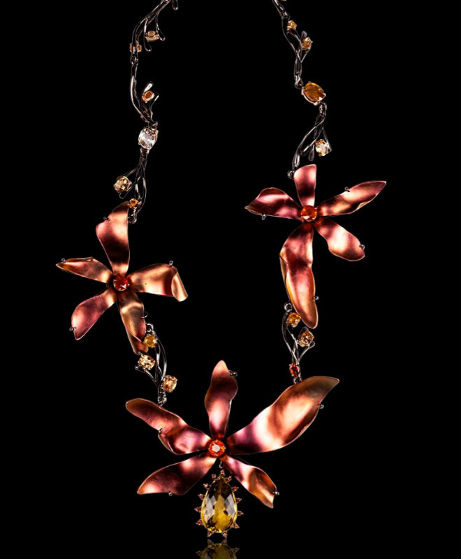 Collar de José Marín, uno de los diseñadores de joyas más reconocidos