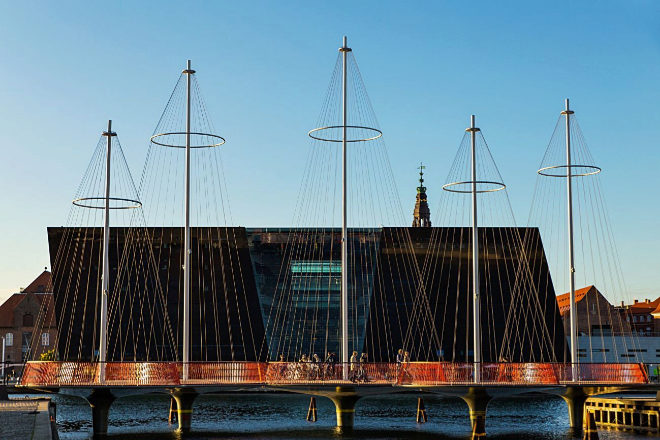 La Biblioteca Real de Dinamarca en Copenhague
