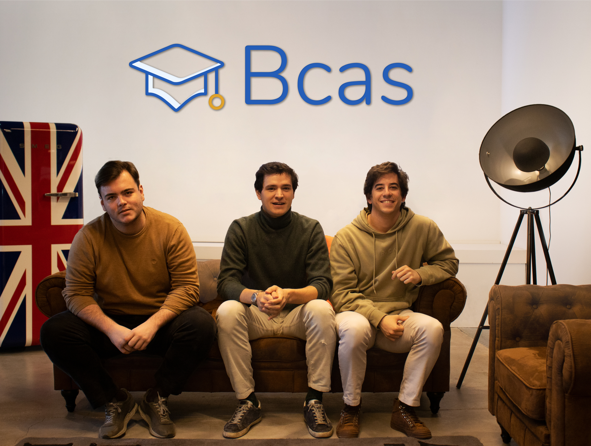Javier Ausn, Bosco Gonzlez y Manuel Avello, fundadores de Bcas.