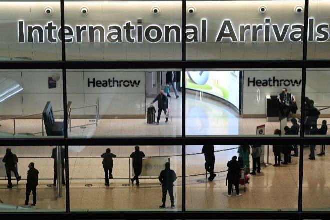 Terminal internacional de Heathrow en Londres.